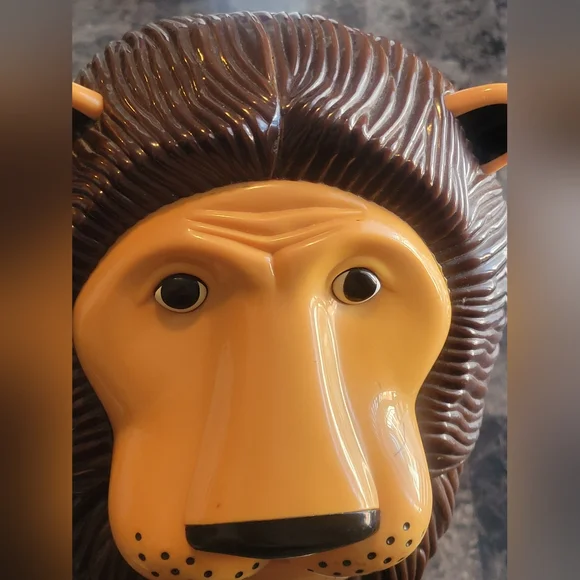 SOLDntage 1999 The Original Tiger Cookie Jar Roaring Talking Lion Working - Picture 10 of 10